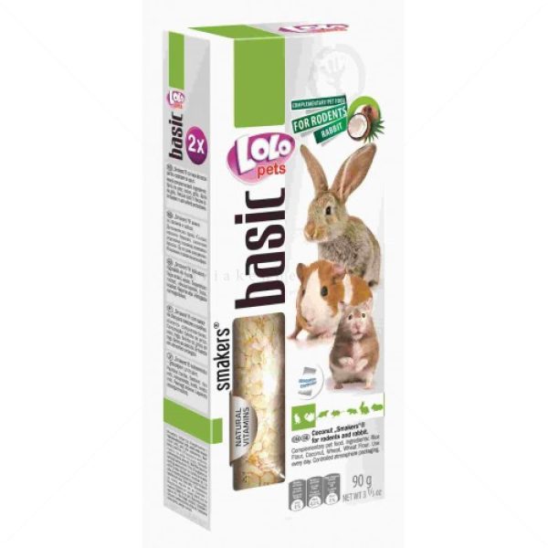 Lolo Pets Крекер за гризачи 90гр - различни вкусове